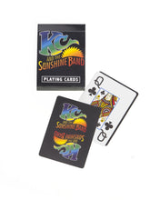 Load image into Gallery viewer, KCSB Linen Playing Cards-Black
