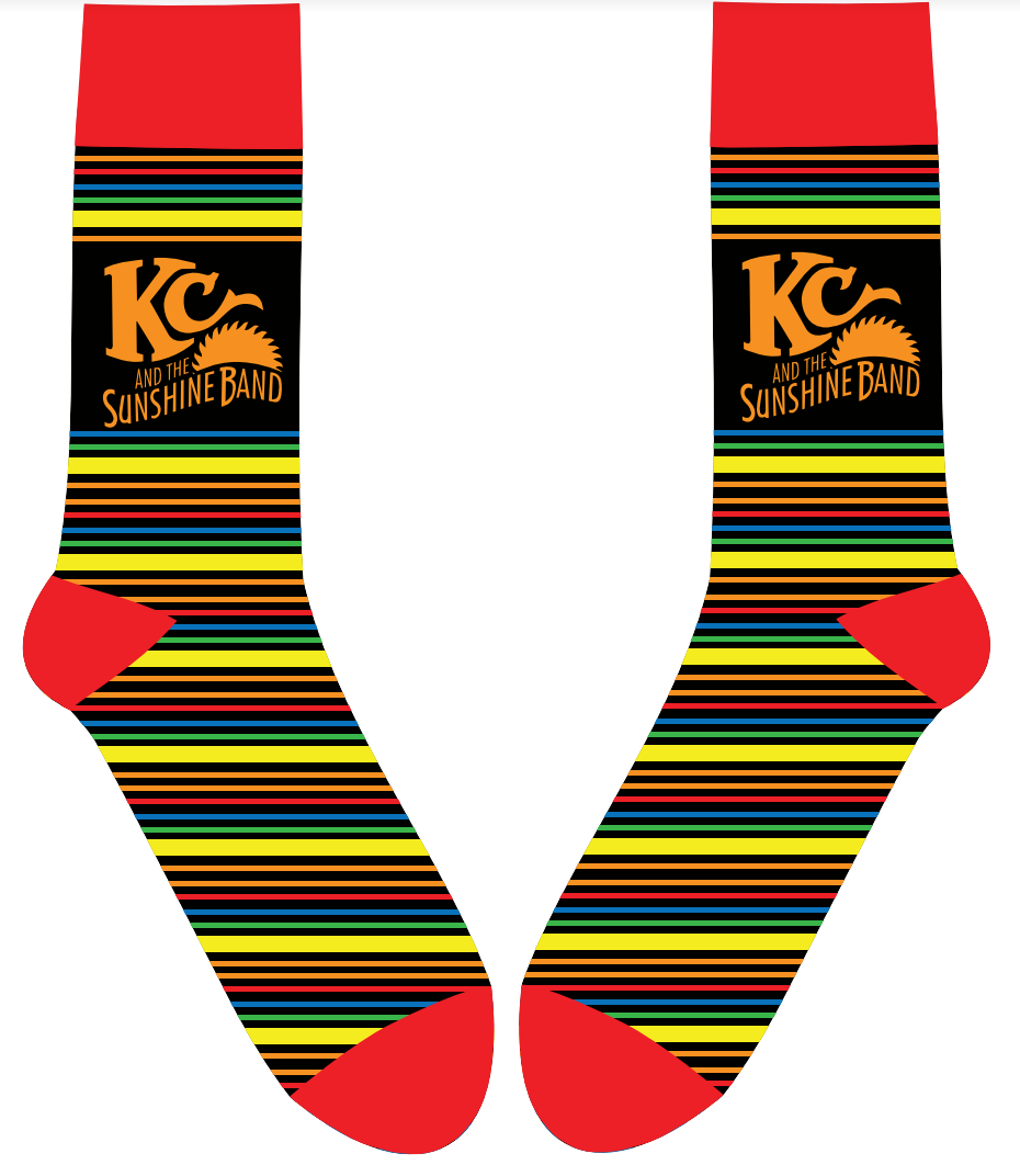 KCSB Socks - Logo Stripes