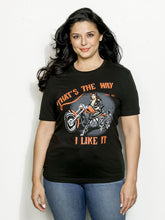 Load image into Gallery viewer, Red/Black Biker Tee Shirt-Men
